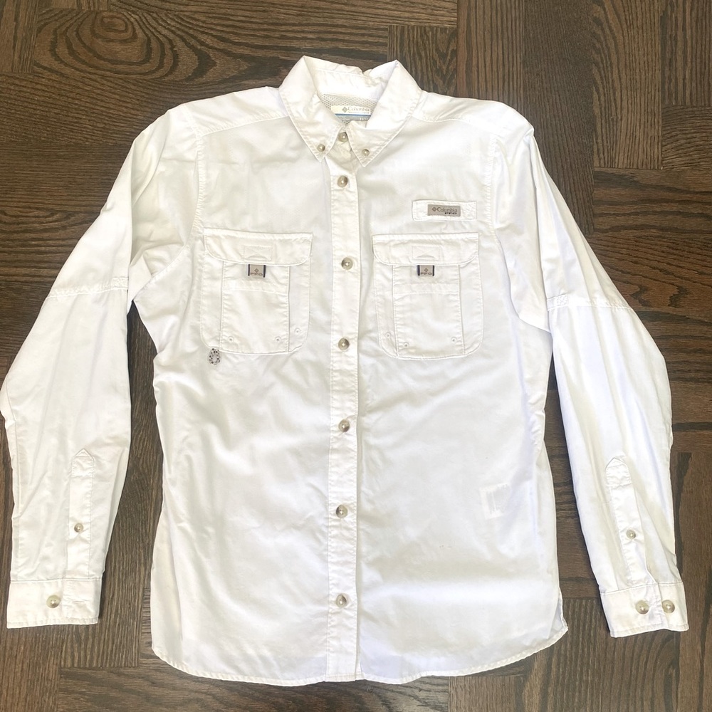 Columbia PFG Womens Long Sleeve Shirt XS